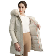 Vendbar jakke med pels